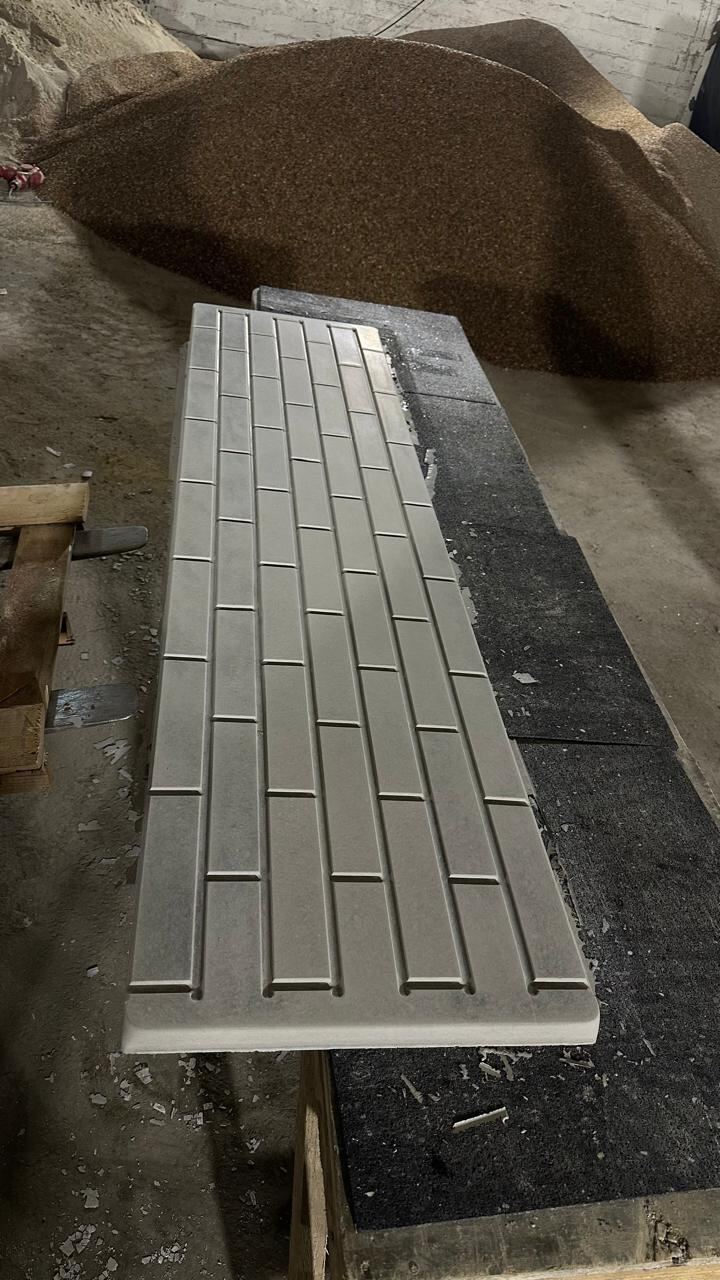Modell 18 – Nahaufnahme der Relief-Struktur
